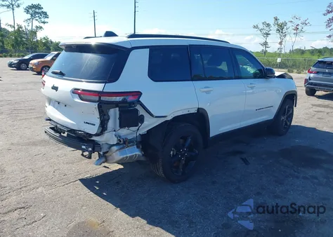 2025 Jeep Grand Cherokee L Limited 4X4 из США, поврежденный, VIN 1C4RJKBG9S8633398